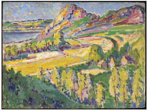 Pandemic art can be a salve in troubled times 4 Autumn in France, by Emily Carr (oil on paperboard, 1911) from Canada and Impressionism: New Horizons, 1880-1930 at the National Gallery. (Photo: NAtional gallery of canada)