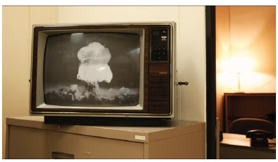 Pandemic art can be a salve in troubled times 7 Emergency Broadcast (photograph, 2017), by Pixie Cram at Ottawa City Hall art galleries. (Photo: Pixie Cram)