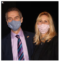 To mark Belgium’s King's Day, Belgian Ambassador Johan Verkammen and his wife, Kathleen Billen, hosted two movie nights at Landmark Cinemas Kanata. The award-winning movie, King of the Belgians, was shown to 100 people during this two-day event. (Photo: Ülle Baum) 