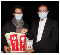 Tunisian Ambassador Mohamed Imed Torjemane and his wife, Ihssane Boujendar Ep Torjemane, attended the Belgian event. (Photo: Ülle Baum)