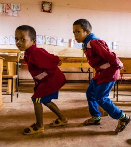 School teacher leaves education legacy in Madagascar 3 Grade 1 students who are part of the Madagascar School Project imitate animal walks in class. This year, 803 students are attending Tenaquip School. (Photo: MAdagascar school project)