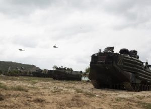 The United States routinely conducts a large annual military exercise with Thailand, Singapore, South Korea, Indonesia, Japan and Malaysia called Cobra Gold, shown here. (Photo: Lance Cpl. Hannah Hall)
