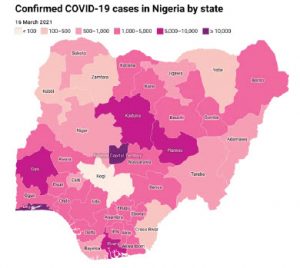 Quelling Africa’s apocalypse 2 In mid-April 2021, Nigeria showed excess deaths of about double those officially attributed to the coronavirus — a scant 2,061, with 164,303 testing positive. (“Excess” deaths are those above the numbers reported in comparable months in previous years, and from all causes.) (Photo: Fuadach)