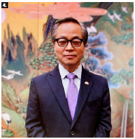 The Korean Cultural Centre (KCC) celebrated the 2021 Korean Lunar New Year with a performance by the National Gugak Centre at KCC's YouTube Channel. Korean Ambassador Chang Keung Ryong delivered opening remarks. (Photo: Ülle Baum) 