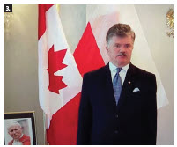 The Embassy of Poland hosted a virtual concert on the 16th anniversary of the death of Pope John Paul II. Ambassador Andrzej Kurnicki delivered remarks and Canadian and Polish musicians took part in a concert. (Photo: Ülle Baum) 