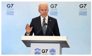 U.S. President Joe Biden and British Prime Minister Boris Johnson signed the New Atlantic Charter just before the G7 Summit. It reaffirmed their commitment to work together and work closely with all partners who share their democratic values. (Photo: ©Karwai Tang/G7 Cornwall 2021)