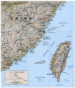 China has the world’s largest military machine of more than two million troops that might be turned on Taiwan at any time and with little warning. (Photo: U.S. Central Intelligence Agency)