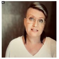 From the same event: Milja Köpsi, award-winning co-ordinator of the Finnish Mimmit koodaa -program, joined an online panel discussion. The project encourages women to join the IT sector. (Photo: Ülle Baum) 