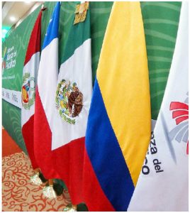 In April 2011, Colombia, Chile, Mexico and Peru signed the Declaration of Lima, establishing a new integration scheme to achieve the free transit of goods, services, capital and people and promote the greater growth, development and competitiveness of their economies. (Photo: Twitter))