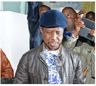 Patriotic Front (PF) leader Edgar C. Lungu casts his ballot in the Zambian election. His opponent, Hakainde Hichilema prevailed. (Photo: flickr)