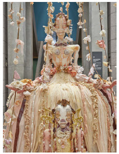 Long knives and a silent symphony 4 A detail of Tau Lewis’s Symphony at the National Gallery of Canada. (Photo: National Gallery of Canada)