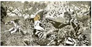 Long knives and a silent symphony 9 Anna Williams’s Untold Stories I Once Wished Lost will show at the Ottawa City Hall Art Gallery from Oct. 14 to Dec. 5. (Photo: Shaya Ishaq / Jean-Claude bergeron gallery / St-Laurent + Hill Gallery)