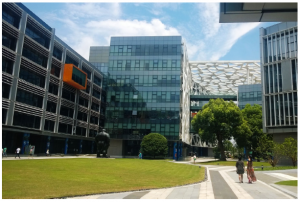 According to The Economist, Chinese President Xi Jinping has launched an antitrust campaign on China’s tech firms, demanding they focus on “deep tech” that offers “geostrategic advantage, not frivolities [such as] games and shopping.” Shown here is Alibaba's headquarters in Hangzhou. (Photo: Daniel inblue))